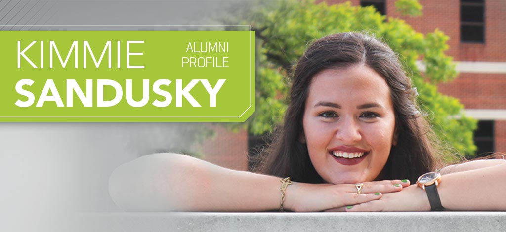 Alumni Profile: Kimmie Sandusky
